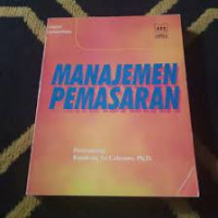 Manajemen pemasaran