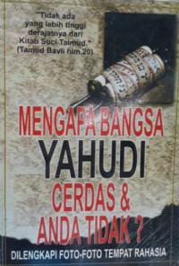 Mengapa bangsa yahudi cerdas dan anda tidak?