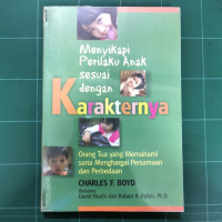 menyikapi perilaku anak sesuai dengan karakter