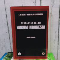 Pengantar dalam Hukum Indonesia