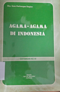 Agama-Agama Di Indonesia Cetakan III