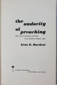 The Audacity Of Preaching