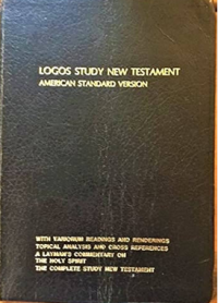 Image of Logos Study New Testament American Standard Version