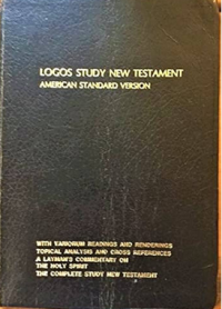 Logos Study New Testament American Standard Version