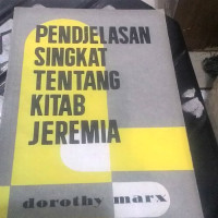 PENJELASAN SINGKAT TENTANG YEREMIA