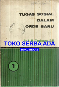 Tugas Sosial Dalam Orde Baru