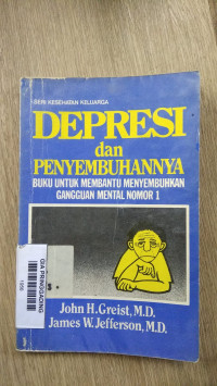 Depresi Dan Penyembuhannya