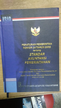 Peraturan Pemerintah : Standar Akuntansi