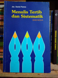 Menulis Tertib dan Sistematik