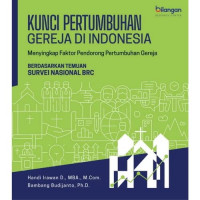 Kunci Pertumbuhan Gereja Di Indonesia