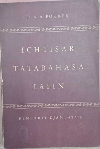 Ichtisar Tatabahasa Latin