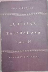 Ichtisar Tatabahasa Latin