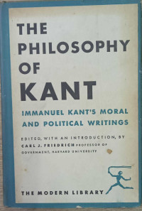 The Philosophy Of Kant