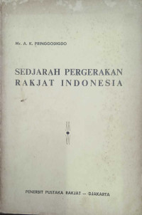 Sedjarah Pergerakan Rakjat Indonesia