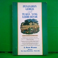 Penanaman Gereja untuk Tuaian Yang Lebih Besar