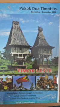 Pokok Doa Timotius Timor Leste