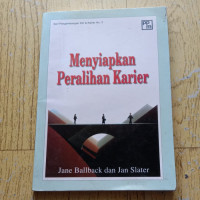 Menyiapkan peralihan karier