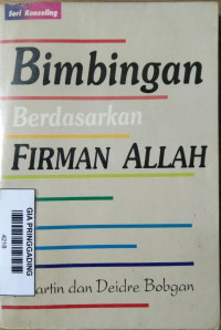 Bimbingan berdasarkan Firman Allah