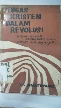 Image of Tugas Kristen dalam Revolusi