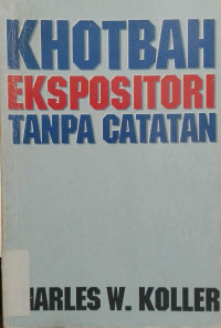 Khotbah Ekspositori Tanpa Catatan