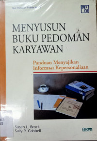 Menyusun Buku Pedoman Karyawan