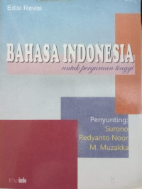 Bahasa indonesia: Untuk perguruan tinggi