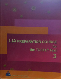 LIA Preparation Course for TOEFL Test