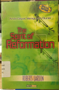 The spirit of reformation