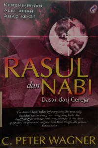 Rasul dan Nabi Dasar Dari Gereja