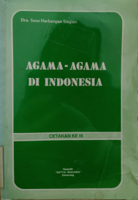 Agama-Agama Di Indonesia Cetakan III