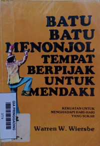 Batu-Batu Menonjol Tempat Berpijak Untuk Mendaki