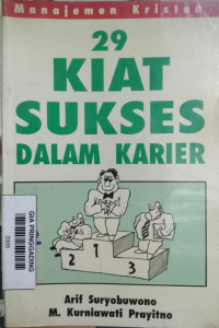 29 Kiat Sukses Dalam Karier