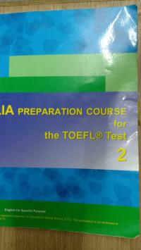 LIA Preparation Course for the Toefl Test