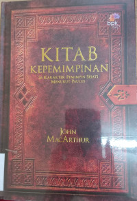 Kitab Kepemimpinan (26 karakter pemimpin sejati menurut paulus)