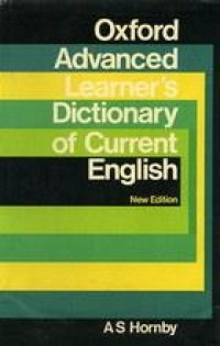 Oxford Advanced Learner's Dictionary of Current English