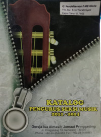 KATALOG PENGURUS SEKSI MUSIK 2011-2014