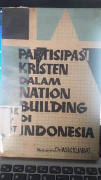 Partisipasi Kristen Dalam Nation Building Di Indonesia