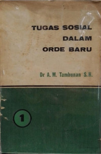 TUGAS SOSIAL DALAM ORDE BARU