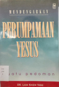 Mendengarkan Perumpamaan Yesus: suatu pedoman