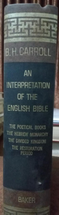 An Interpretation Of The English Bible