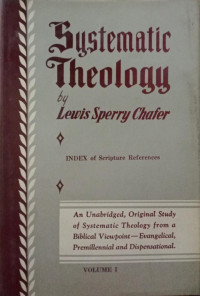 Systematic Theology Vol I