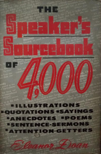 The Speaker's Sourcebook Of 4000