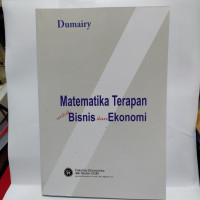 Matematika terapan untuk bisnis dan ekonomi