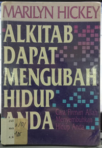 Alkitab Dapat Mengubah Hidup Anda