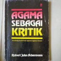 Agama Sebagai Kritik