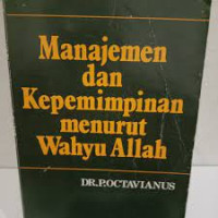 Manajemen dan kepemimpinan menurut wahyu allah