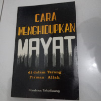 Cara Menghidupkan Mayat