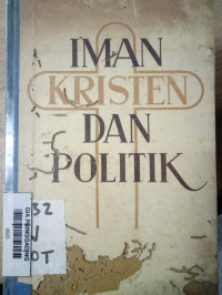Iman Kristen dan Politik