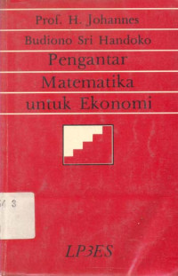 Pengantar Matematika untuk Ekonomi