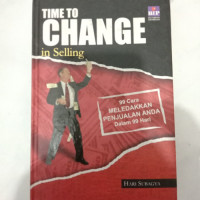 Time to CHANGE in selling